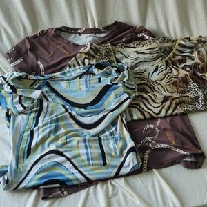 3 Very Nice Blouses w/no labels